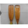 Image 3 : Pair of 5ft Wood Paddles by North Cumberland Paddle Co. Hastings