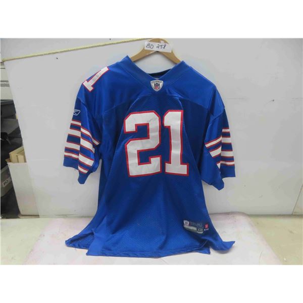 Vintage Reebok on Field Buffalo Bills CJ Spiller Jersey Mens 48 