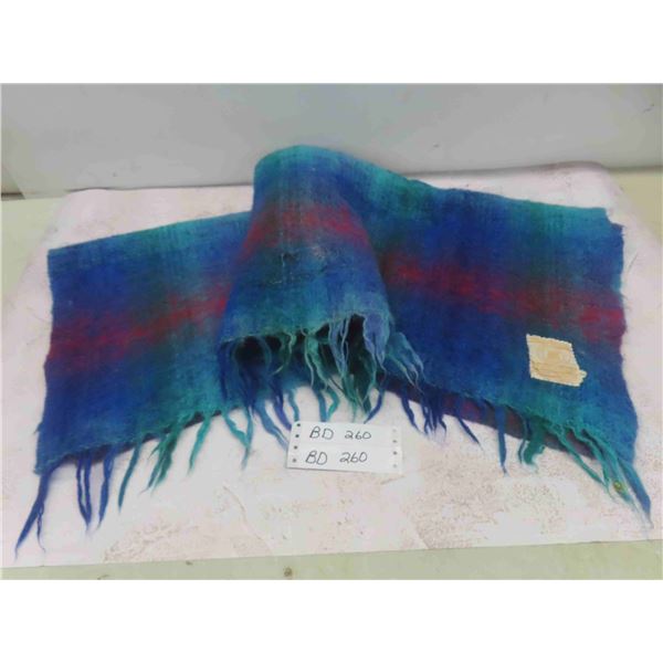 Vintage Mohair/Wool Hudsons Bay Throw Blanket. 