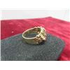 Image 3 : 10k Gold Nugget Style Ring Size 9 1/2 Total Weight 