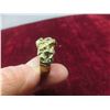 Image 4 : 10k Gold Nugget Style Ring Size 9 1/2 Total Weight 