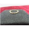 Image 3 : 10k Gold + Diamond Ring Size 7 Total Weight 0.9 