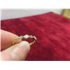 Image 5 : 10k Gold + Diamond Ring Size 7 Total Weight 0.9 