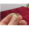 Image 6 : 10k Gold + Diamond Ring Size 7 Total Weight 0.9 