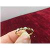 Image 8 : 10k Gold + Diamond Ring Size 7 Total Weight 0.9 