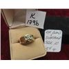 Image 1 : 10k Gold + Diamond Ring Size 10 Total Weight 5.4 
