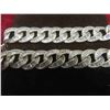 Image 4 : Sterling Silver + Cubic Zirconia 26'' Chain Total Weight 