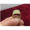 Image 5 : 10k Gold Nugget Style Size 9 Ring Total Weight 4.9 