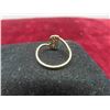 Image 2 : 10k Gold Ring Size 6 1/2 Total Weight 1.3 Grams 
