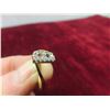 Image 4 : 10k Gold Ring Size 6 1/2 Total Weight 1.3 Grams 
