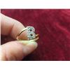 Image 5 : 10k Gold Ring Size 6 1/2 Total Weight 1.3 Grams 