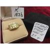 Image 1 : 10k Gold Nugget Style Ring Size 11 Total Weight 3.2 