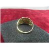 Image 2 : 10k Gold Nugget Style Ring Size 11 Total Weight 3.2 