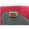 Image 4 : 10k Gold Nugget Style Ring Size 11 Total Weight 3.2 