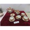 Image 1 : Hand Painted Moriage Tea Set Cir. 1900s-1920 14pcs