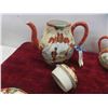 Image 3 : Hand Painted Moriage Tea Set Cir. 1900s-1920 14pcs