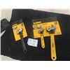Image 1 : New Dewalt Wide Jaw Adjustable Wrench 6'', 8'', 10'' 