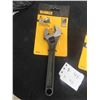 Image 2 : New Dewalt Wide Jaw Adjustable Wrench 6'', 8'', 10'' 