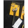 Image 5 : 4 New Dewalt Tools : 8'' Adjustable Wrench, 10''  