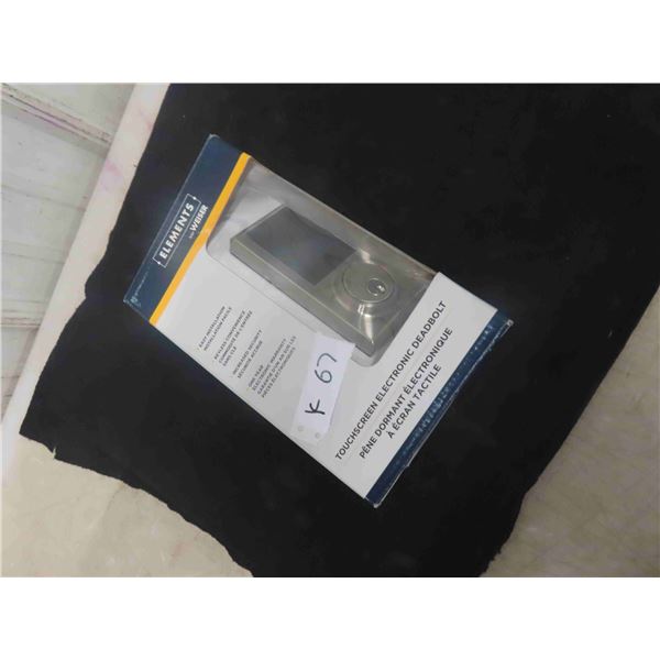 New Weiser Keyless Touch Screen Electronic 