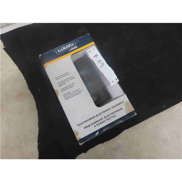New Weiser Element Touch Screen Electric