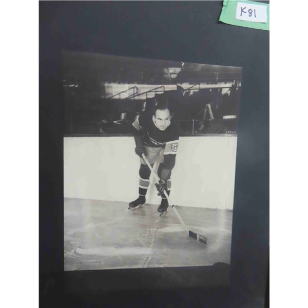 Early Montreal Canadiens Hockey Photo Howard Mariez 