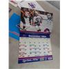 Image 10 : 9 Winnipeg Jets Calenders 1980s/90s 