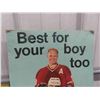 Image 2 : CCM Cardboard Sign with Bobby Hull 12'' x 26 1/2'' 
