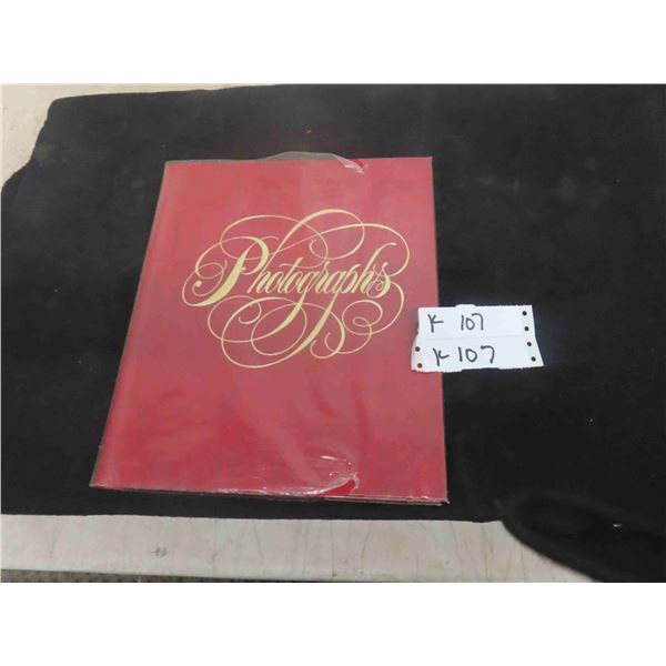 Photo Album with Baseball Photos/Cards