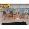 Image 1 : 3 Baseball Pictures 11'' x 15'' Don Hoak, Don Thompson, Bob Alexander 