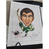 Image 6 : 3 Hockey Sporticaturs, 1971 Signed Picture, 