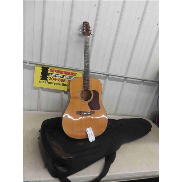 Walden D 520 Acoustic Guitar with Soft Case 