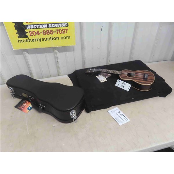 New Kala Ukelele Model KA EBY S with Hard 