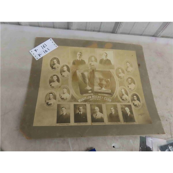 1919/20 Munition Hockey Club Ottawa Team Photo