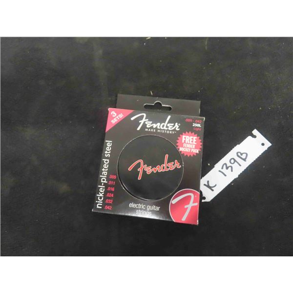 New 3 Sets Fender Electric Guitar Strings 