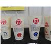 Image 6 : (4) 7 Eleven Glasses with Sports Players, Baseball,