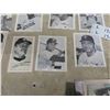 Image 5 : 31 Baseball Photo Cards , Mostly Autographed