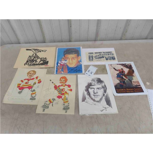 Cartoon /Sketchings/Drawings : Autographs, Bobby