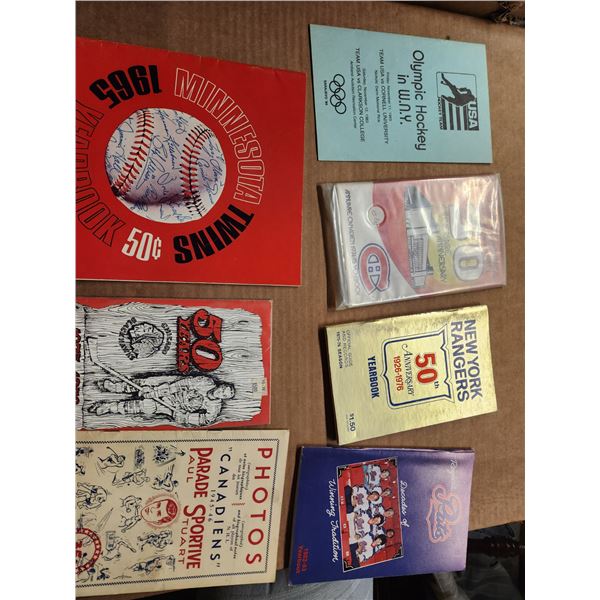 1965 Minnesota Twins Year Book, 1983/83 Regina Pats