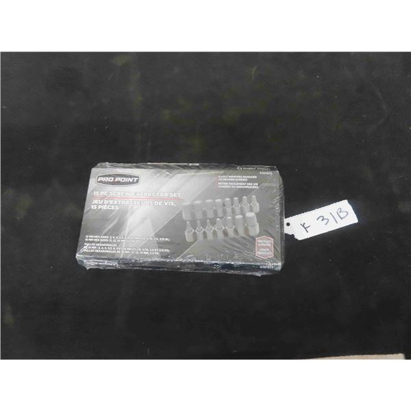 New Pro Point 15pce Screw Extractor Set 
