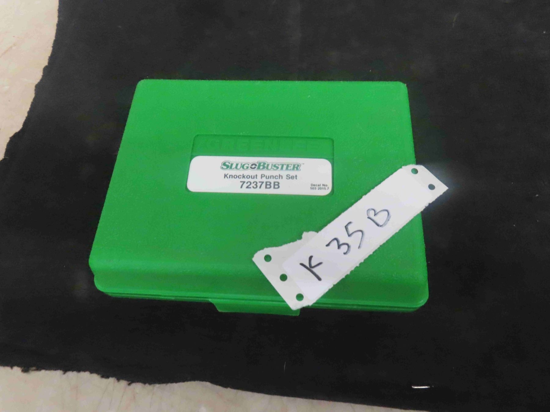 New Greenlee Slug Buster Knockout Punch Set