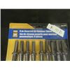 Image 2 : New Powerfist 9pce Assorted Air Hammer Chisel Set 