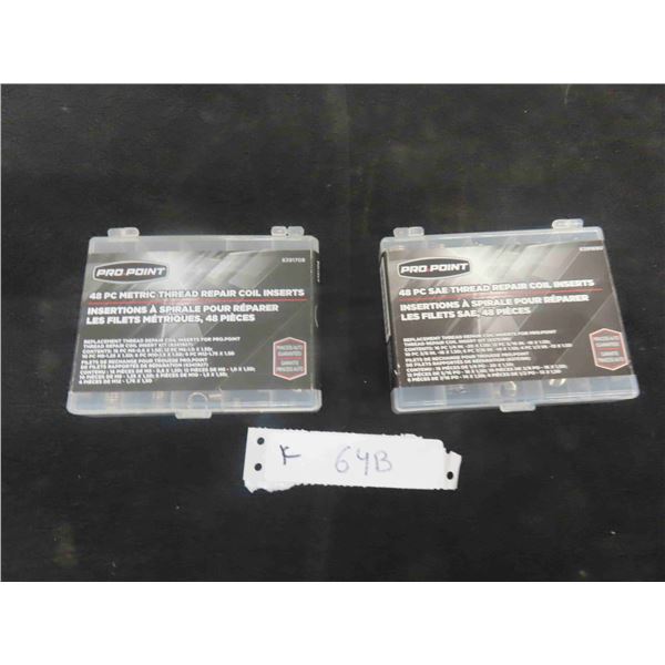 2 New Pro Point 48[ce Thread Repair Coil Inserts 