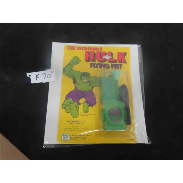 1976 Fun Stuff The Incredible Hulk Flying Fist 