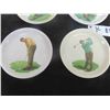 Image 4 : 6 Wilson Vintage Coasters with Golf Display 4'' Across 