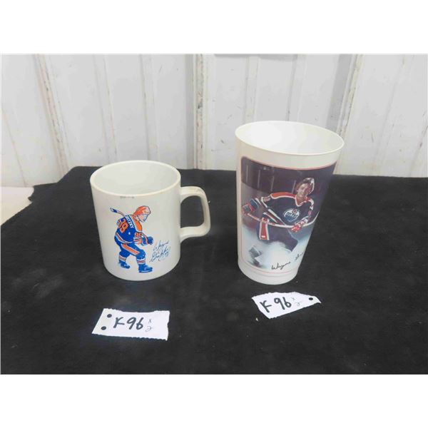 Neilson Hot Chocolate Cup with Wayne Gretzky ,7UP Cup 