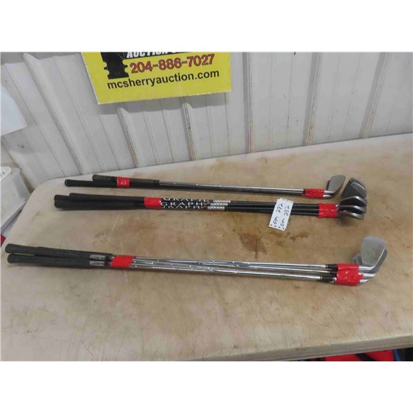 11 Left Handed Golf Clubs 