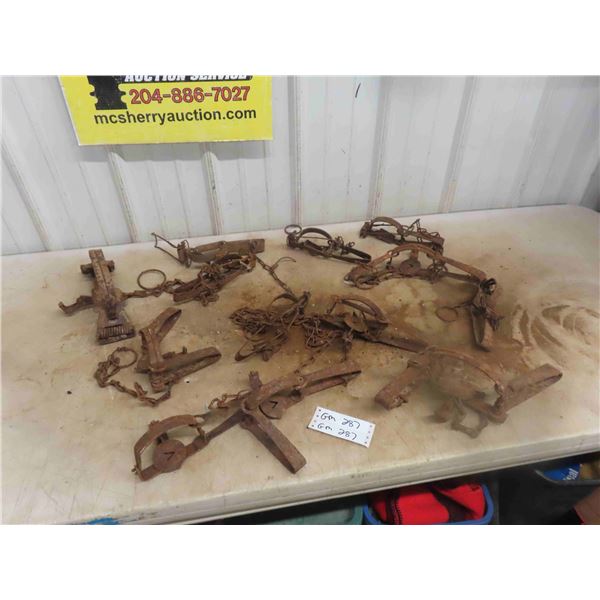 13 Traps (6) Victor #1 Stoploss Leg Hold , (1)