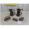 Image 1 : 2 Blow Torches, 2 Sad Irons, Hide Scraper