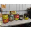Image 1 : (5) 5 Gallon Oil / Grease Pails : John Deere, Texaco,